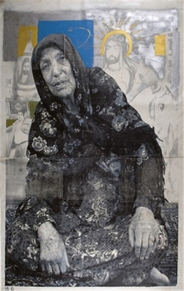 Painting, Khosrow Hasanzadeh, Mother, 2004, 5297